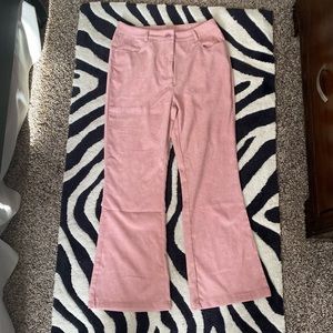 NWOT Pink courderoy pants